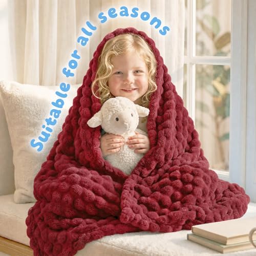 Fleece Baby Blanket for Girls Boys, Soft Cozy Cute Infant Toddler Receiving - Image 2
