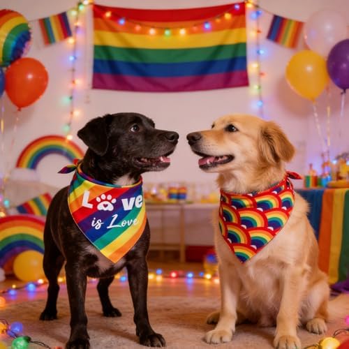 EXPAWLORER Pride Dog Bandana - Image 7