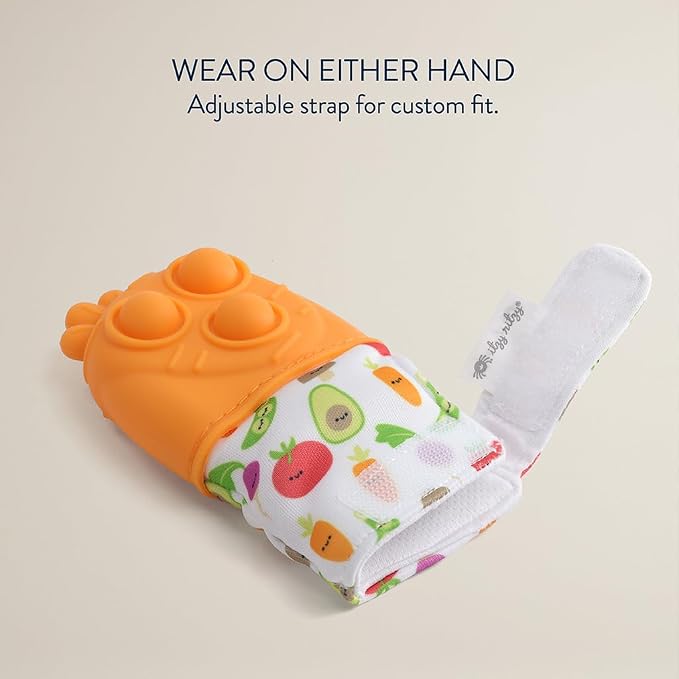 Itzy Ritzy Silicone Teething Mitt - Image 4