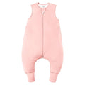 Rayon Made From Bamboo Sleep Sack 24-36 Months 0.5 Tog Ultra Soft Summer Toddler Sleep Sack 2t-3t with Feet 2-Way Zipper Lightweight Baby Sleeping Bag with Legs Thin Baby Wearable Blanket-Pink