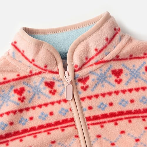 Toddler Boys Girls Fleece Jacket Lightweight Fall Spring 2-12 Years - Image 5
