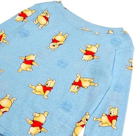Disney Boys' 4-Piece Snug-fit Cotton Matching Comfortable Pajama Set, Soft & - Image 4