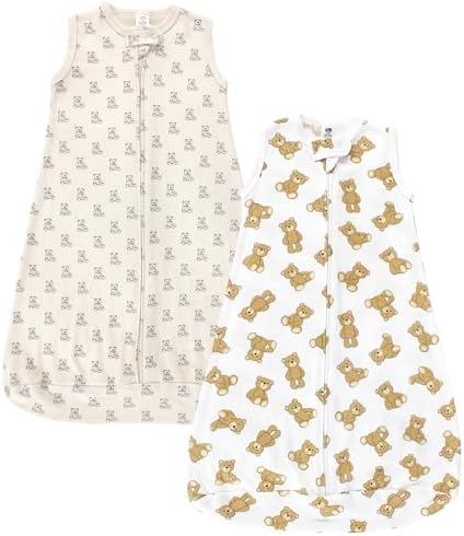 Hudson Baby Unisex Baby Cotton Long-Sleeve Wearable Sleeping Bag by HudsonBaby