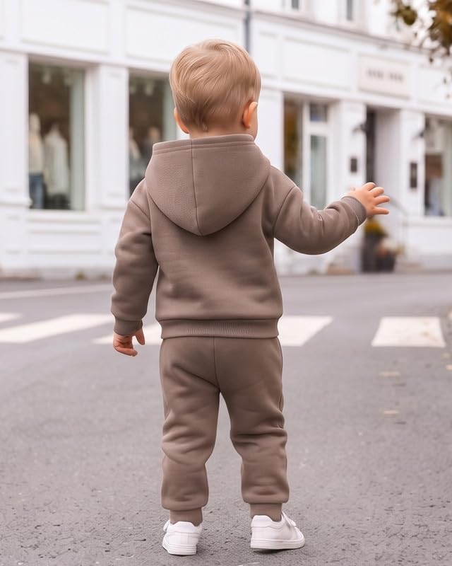 Toddler Baby Boy Fall Clothes Long Sleeve Hoodie Sweatshirts Pants Set Infant - Image 5