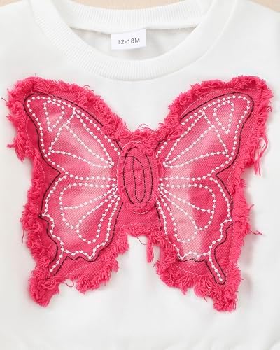 Renotemy Toddler Baby Girl Clothes Fall Winter Outfits Gifts 12Months-5T - Image 5