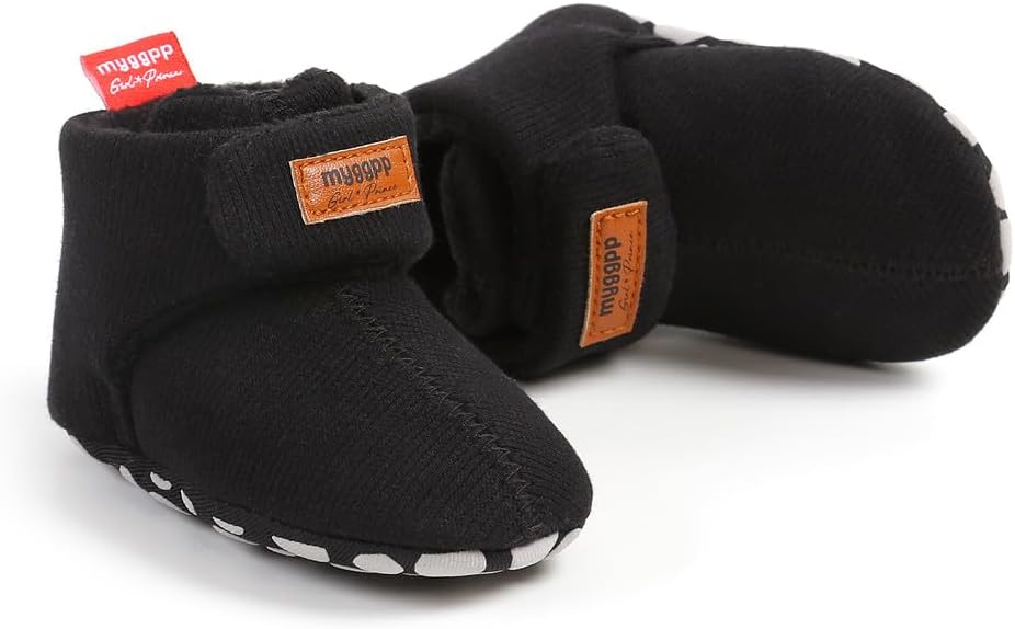 Ohwawadi Infant Baby Slippers Girls Boys Booties Warm Baby Socks Shoes Newborn - Image 8