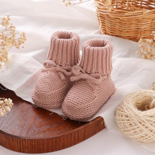 LAWKUL Cotton Baby Sweater and Booties Set - Image 6
