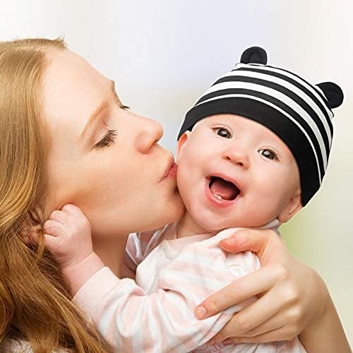Geyoga Pieces Newborn Baby Hat Bear Ears - Image 3
