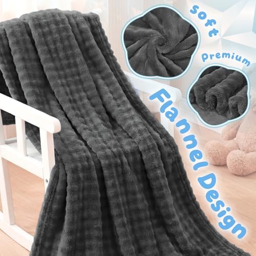 Fleece Baby Blanket for Girls Boys, Soft Cozy Cute Infant Toddler Receiving - Image 6