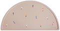 mushie Silicone Placemat for Kids | BPA-Free Non-Slip Design (Rocket Ship)