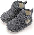 FEETCITY Baby Booties Girls Boys Infant Slippers First Walkers Shoes Warm Socks by FEETCITY