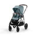 Cybex Gazelle S Stroller Modular Double for Infant and Toddler Includes Detachable Shopping Basket Over 20+ Configurations Folds Flat Easy Storage, Sky Blue, 1.0 Count, 5.0 liters, 28.4 pounds