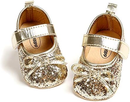 Meckior Infant Baby Girls Soft Sole Bowknot Princess Wedding Dress Mary Jane by Meckior
