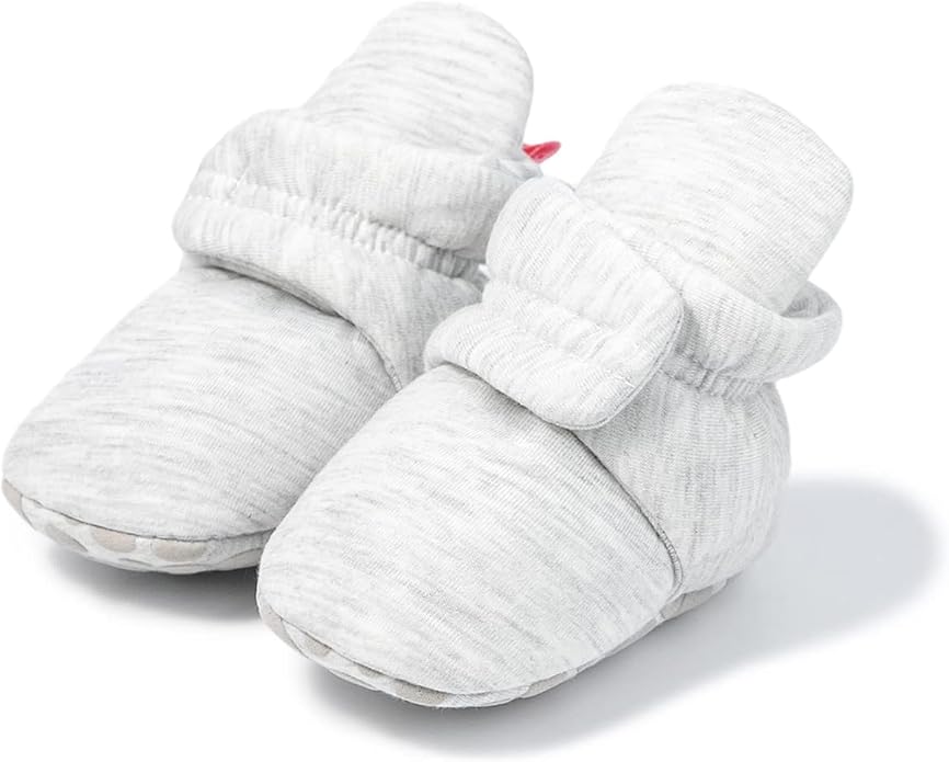 Babelvit Newborn Baby Boy Girl Soft Fleece Booties Stay On Infant Slippers by Babelvit