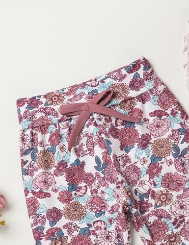 oklady Baby Girl Clothes, Hoodie Tops Floral Pant - Image 5