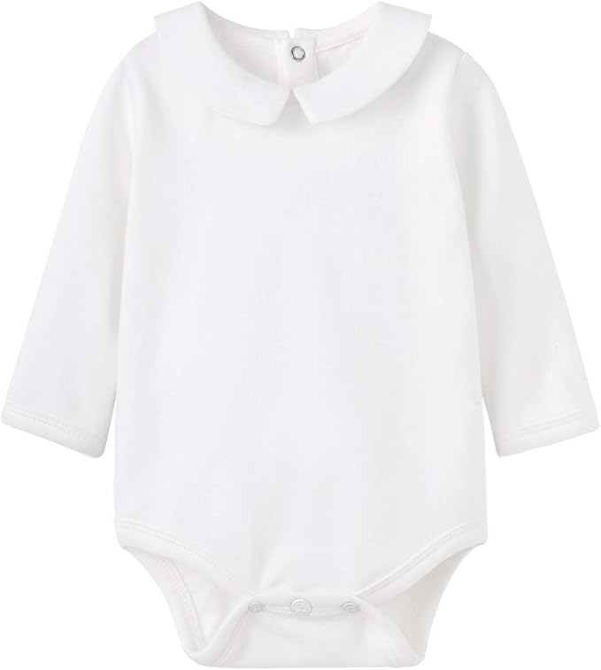 pureborn Baby Girls Boys Bodysuit Super Soft Cotton Romper 0-24 Months | by pureborn