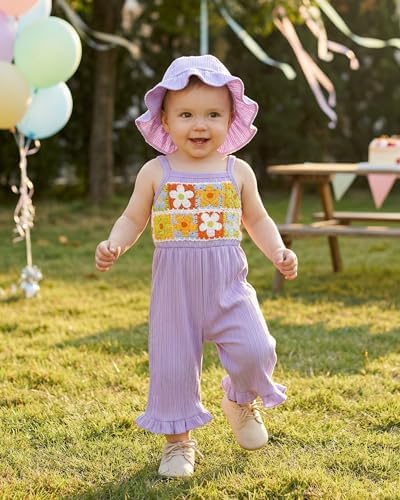 XUANHAO Baby Girl Clothes Infant Rompers Toddler Girls Summer Outfits 3M-3T - Image 3