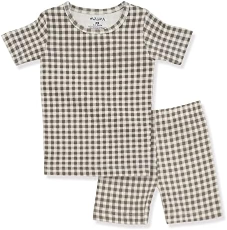 AVAUMA Baby Boys Girls Pajama Set 6M-7T Kids Cute Toddler Snug fit Pattern by AVAUMA