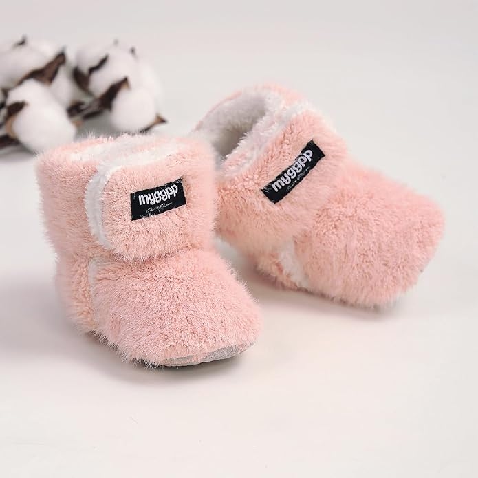 Ohwawadi Infant Baby Slippers Girls Boys Booties Warm Baby Socks Shoes Newborn - Image 8