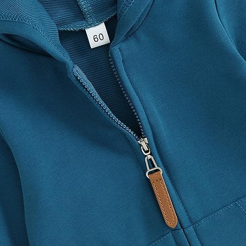 Fall Baby Clothes Newborn Boy Girl Hoodie Romper Long Sleeve Jumpsuit Winter - Image 6