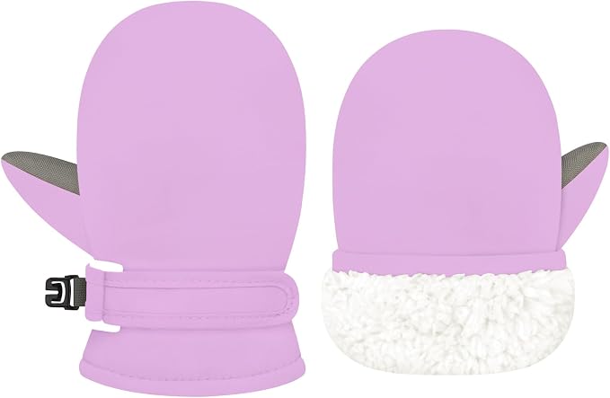 Olreco Baby Toddler Mittens Waterproof Infant Baby Winter Mittens Toddler Snow by Olreco