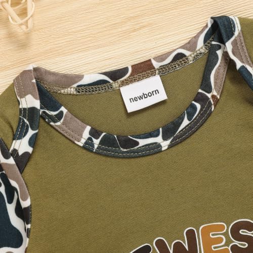 GRNSHTS Newborn Baby Boy Romper Coming Home Outfits Letter Print Bodysuit - Image 4