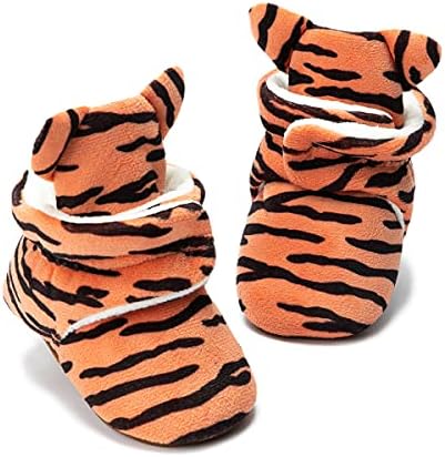Meckior Newborn Infant Baby Girls Boys Warm Fleece Winter Booties First Walkers by Meckior
