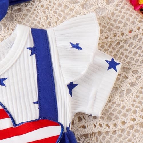 Giraropa Newborn Baby Girl Clothes Smocked Bubble Romper Dress + Socks + - Image 4
