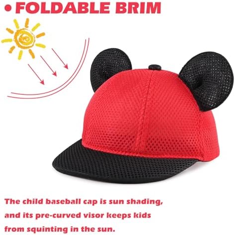 JANGANNSA Baby Duck Cap Infant Kids Sun Hat Bear Cute Cartoon Caps Spring Summer - Image 5
