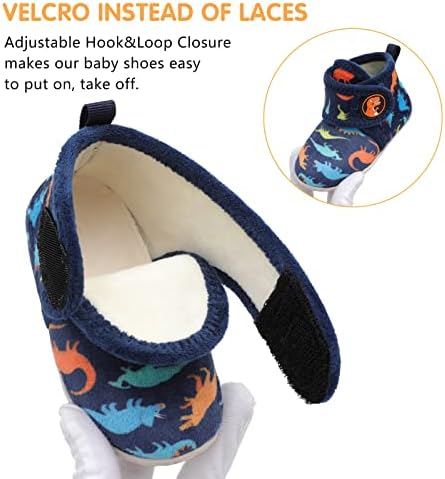 FEETCITY Baby Booties Girls Boys Infant Slippers First Walkers Shoes Warm Socks - Image 4