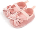 KIDSUN Infant Baby Girls Mary Jane Shoes Non-Slip Rubber Sole Ballet Slippers by KIDSUN