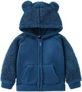 Toddler Winter Coats Baby Boys Girls Fuzzy Sherpa Fleece Jackets by YAGATA