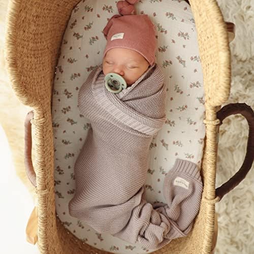 Heritage Knit Organic Swaddle Blanket - Image 2