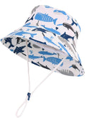 LANGZHEN Sun Protection Hat for Kids Toddler Boys Girls Wide Brim Summer by LANGZHEN