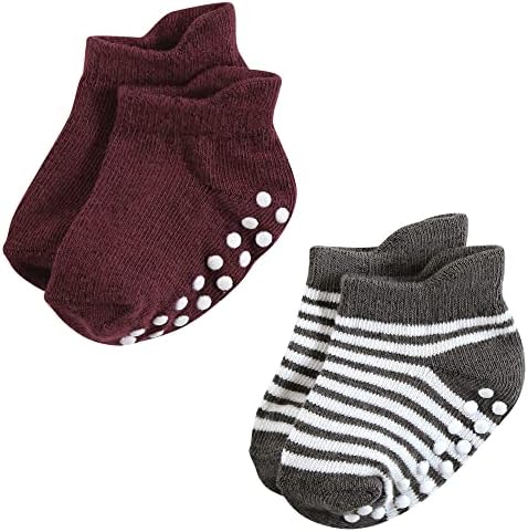 Hudson Baby Unisex Baby Non-Skid No-Show Socks - Image 7
