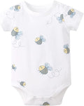 pureborn Baby Girls Boys Bodysuit Super Soft Cotton Romper 0-24 Months | by pureborn