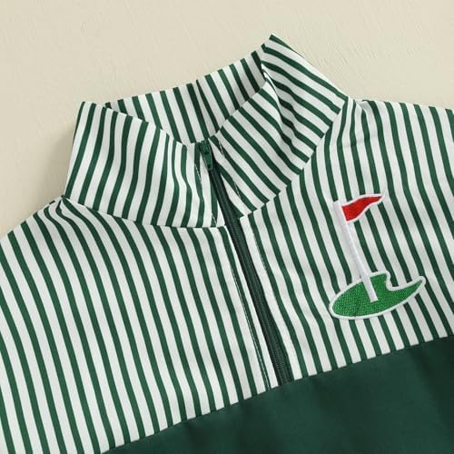 Baby Boy Jacket Toddler Golf Clothes Long Sleeve Lapel Button Down Top Infant - Image 4
