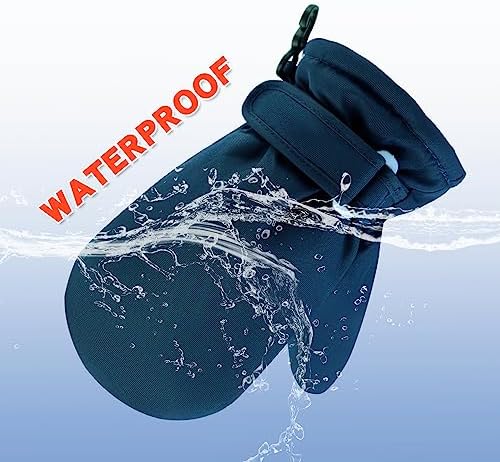 BAVST Toddler Waterproof Mittens Fleece Lined Baby Boys Girls Winter Warm Glove - Image 3