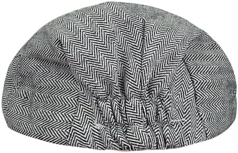 A&J DESIGN Baby Boys Newsboy Cap Toddler Kids Tweed Vintage Flat Hat - Image 2