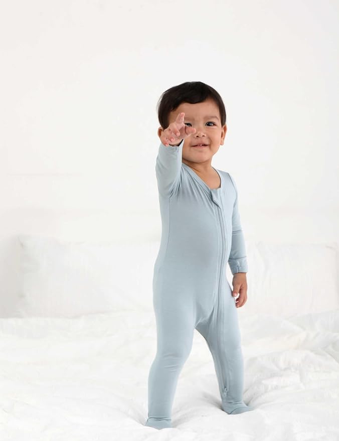 RRP Unisex Baby Footies Pajamas, Rayon Derived From Bamboo, Buttery Soft Sleep - Image 6
