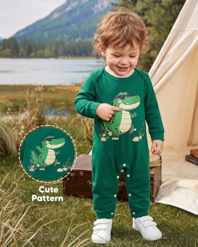 NZRVAWS Newborn Baby Boy Clothes Infant Romper 2-Pack outfit Cute Pattern - Image 4