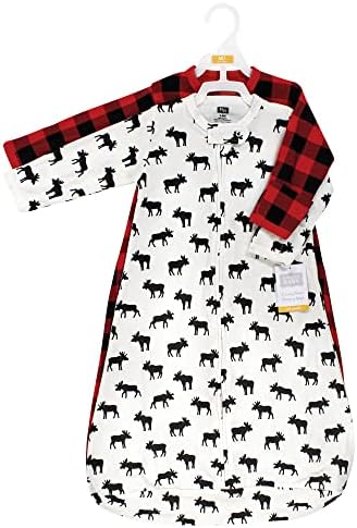 Hudson Baby Unisex Baby Cotton Long-Sleeve Wearable Sleeping Bag - Image 2