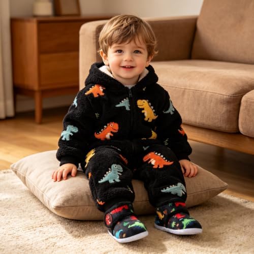 FEETCITY Baby Booties Girls Boys Infant Slippers First Walkers Shoes Warm Socks - Image 2