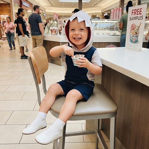 Toddler Baby Boy Hooded Dinosaur Summer Outfit Funny T-Shirt Shorts Set - Image 2