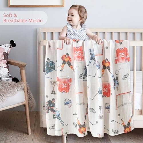 Baby Swaddle Blankets, Bamboo Muslin Receiving Blanket | 1-Pack, Lightweight & - Image 2