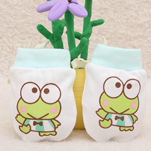Cute Boys Girls Cotton No Scratch Gloves Drawstring Adjustable Mittens - Image 6