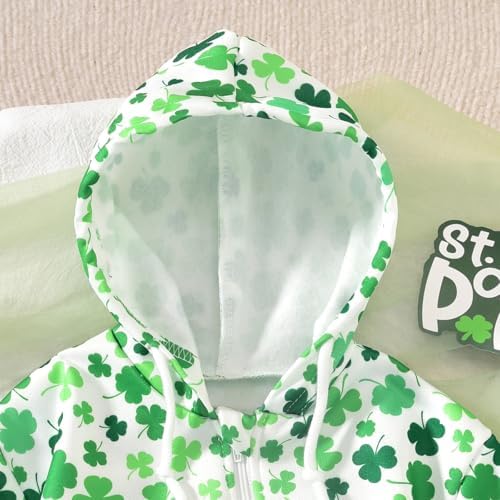 Unutiylo Unisex Baby Boys Girls Long Sleeve Infant Baby Zipper Hooded Jumpsuits - Image 5