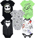 Disney Nightmare Before Christmas Baby 5-Pack Short Sleeve Bodysuits by Disney