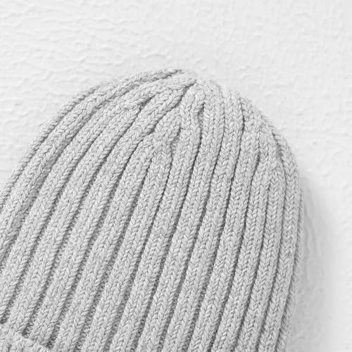 Neiwech Cotton Baby Beanie Hat Infant Newborn Toddler Winter Knitted Warm Skull - Image 5