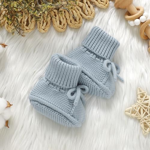 mimixiong Baby Booties Newborn Warm Infant Sock Baby Shoes - Image 5
